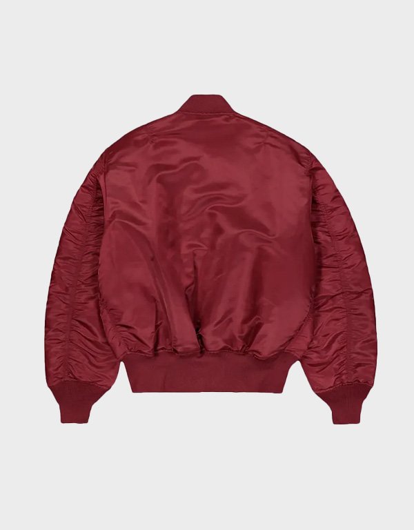 night always comes lynette red bomber jacket night always comes lynette red bomber jacket