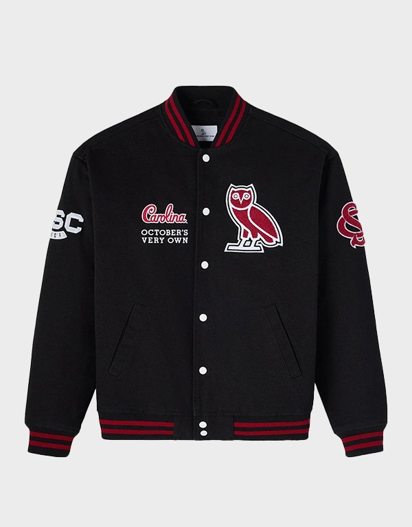 ovo south carolina gamecocks varsity jacket ovo south carolina gamecocks varsity jacket