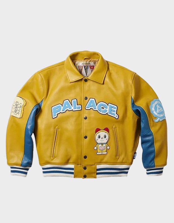 palace x avirex yellow doraemon jacket palace x avirex yellow doraemon jacket