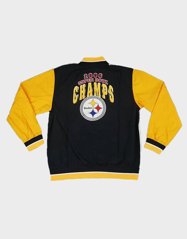 pittsburgh steelers warm up team history jacket pittsburgh steelers warm up team history jacket