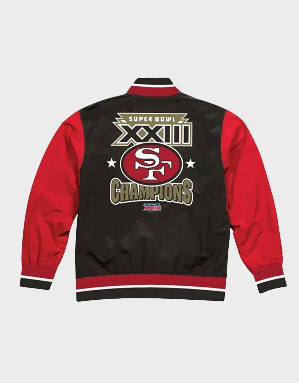 san francisco 49ers warm up team history jacket san francisco 49ers warm up team history jacket