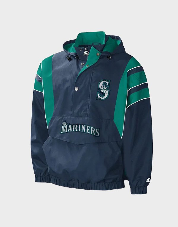 seattle mariners impact navy hoodie jacket seattle mariners impact navy hoodie jacket