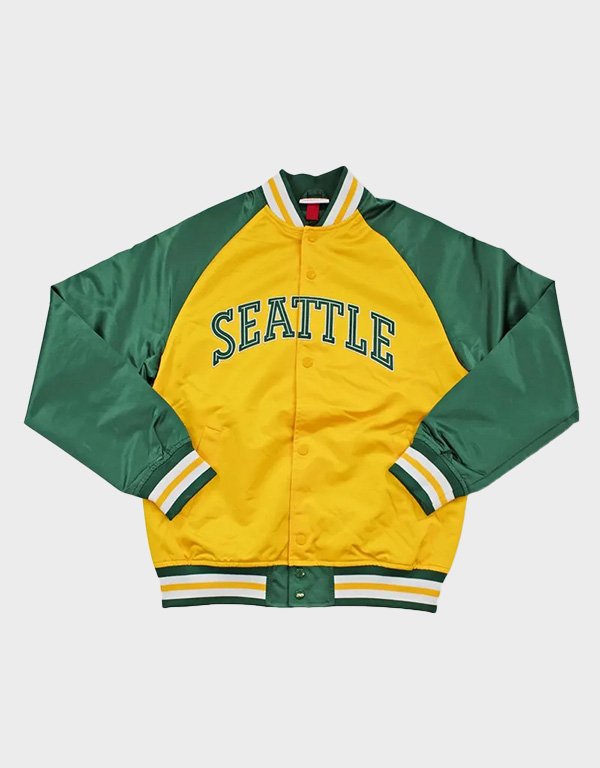 seattle supersonics double clutch jacket seattle supersonics double clutch jacket
