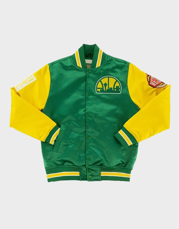seattle supersonics primetime jacket seattle supersonics primetime jacket