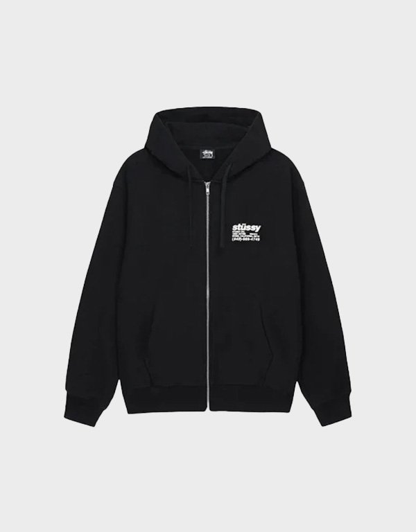 stussy dna zipper fleece hoodie stussy dna zipper fleece hoodie