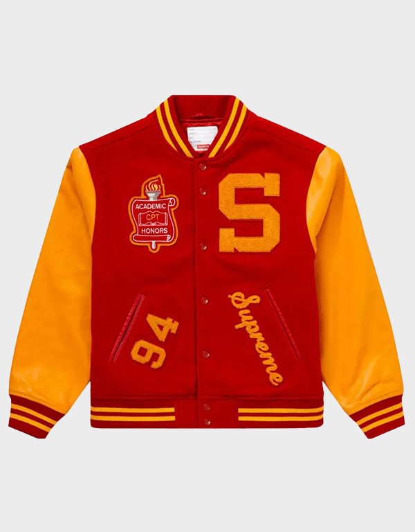 supreme team s letterman jacket supreme team s letterman jacket