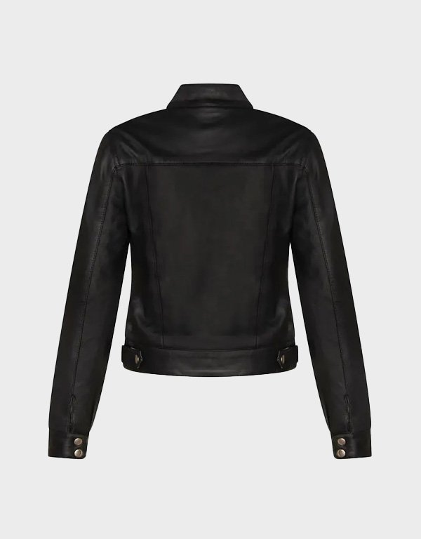 torchwood series 2 eve myles black leather jacket torchwood series 2 eve myles black leather jacket
